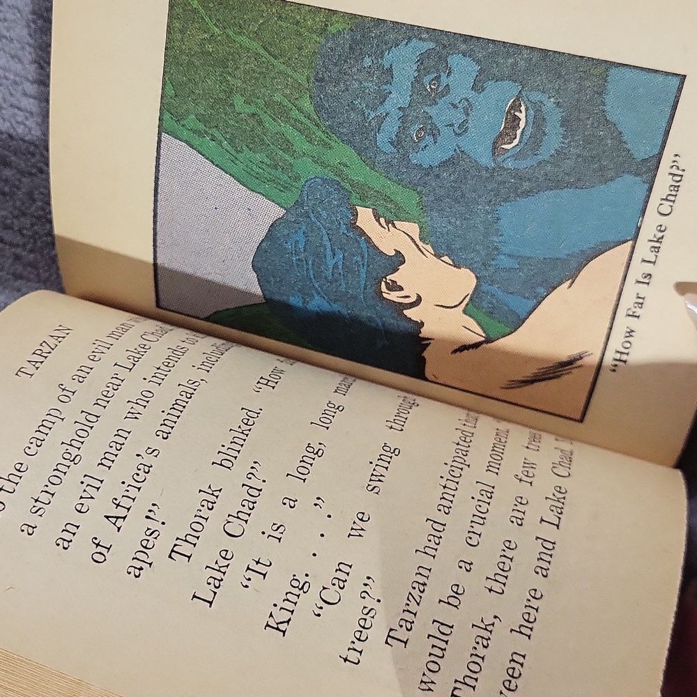 TARZAN The Mark of the Red Hyena 1967 ~ A Big Little Book ~ Collector's Item - Picture 8 of 12